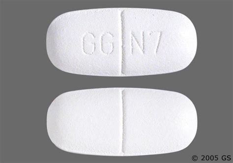 Pill gg n7 - 875 mg-125 mg, capsule, white, imprinted with GG N7 ... Amoxicillin and clavulanate potassium can make birth control pills less effective. Ask your doctor about using a non …